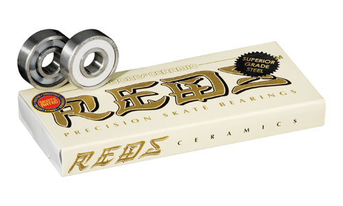 Bones Ceramic Super REDS Skateboard Bearings