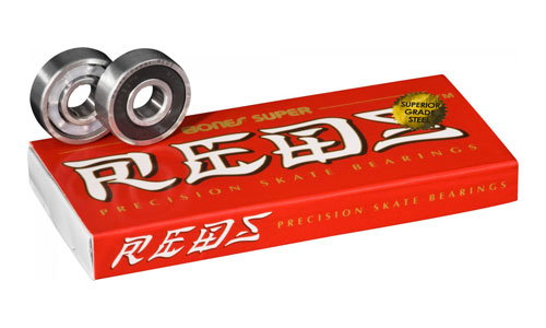 Rodamientos de Skate Bones Super REDS