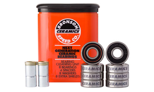 Bronson Ceramics Skateboard Bearings