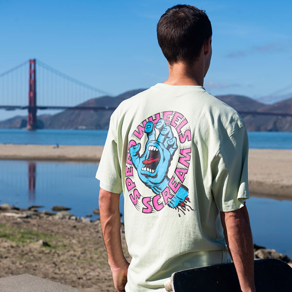 T-shirt skate Santa Cruz
